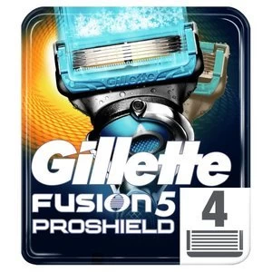 Gillette Fusion Proshield Chill Blades X4