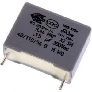 MKP thin film capacitor Radial lead 0.1 uF 10 10 mm Kemet X2 46K