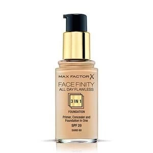 Max Factor Face Finity 3-In-1 Foundation Sand 60 Nude