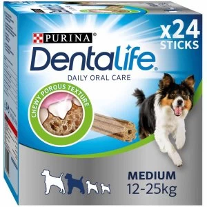 Dentalife Adult Medium Dog Chew 24 Sticks 552g