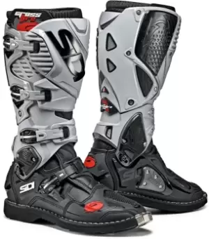 Sidi Crossfire 3 Motocross Boots Black Grey