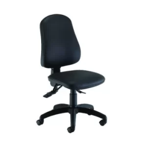 Intro Posture Chair Black Polyurethane KF90586