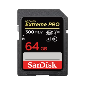 SanDisk Extreme PRO SDXC UHS-Il - 64GB - SDSDXDK-064G-GN4IN