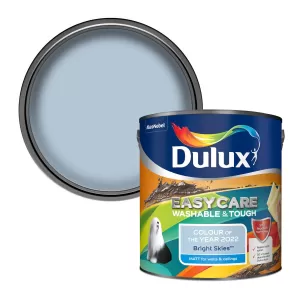 Dulux Easycare Washable & Tough Bright Skies Matt Emulsion Paint 2.5L