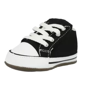 Converse Babies' Chuck Taylor All Star Cribster Soft Trainers - Black - UK 1 Baby - Black