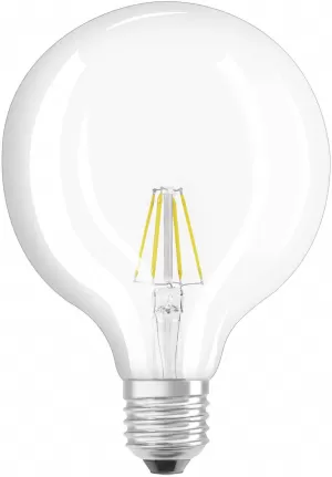 Osram 40W E27 ES LED Filament Globe Bulb - Warm White
