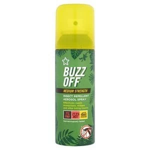 Superdrug Buzz Off Medium Strength Insect Repellent 125ml