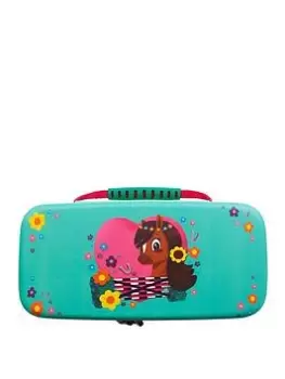 Nintendo Switch Sweetheart Pony Case (Holds Console, Games And Accessories) + Sticker Kit