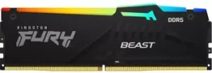 Kingston Fury Beast RGB 32GB 6000MHz DDR5 CL40 Dimm Memory