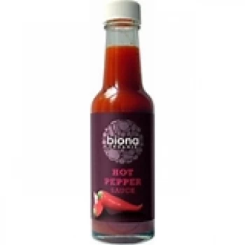Biona Org Hot Pepper Sauc - 140ml (Case of 6)