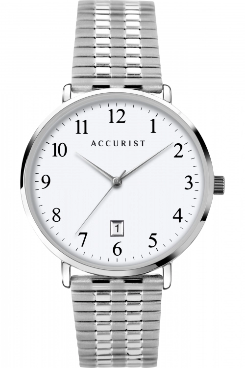 Accurist Watch - 7371 - silver