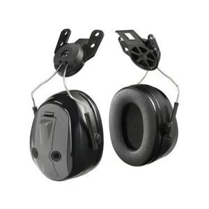 3M PELTOR Optime MT155H530P3E Push To Listen Helmet Mounted Ear Defender Headset SNR29 Black