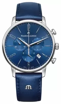 Maurice Lacroix EL1098-SS001-420-4 Eliros Chronograph Blue Watch