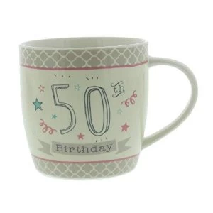 Love Life Mug - 50th Birthday