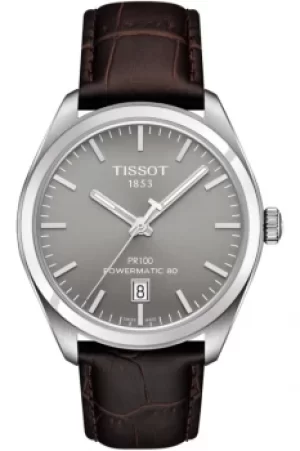 Mens Tissot PR100 Powermatic 80 Automatic Watch T1014071607100
