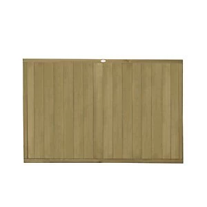 Forest Garden Pressure Treated Tongue & Groove Vertical Fence Panel - 6 x 4ft Pack of 4