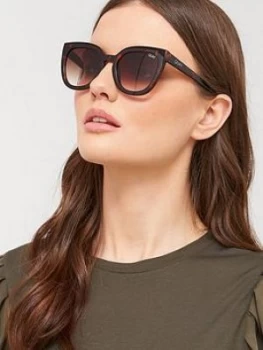Quay Australia Noosa Oversized Sunglasses - Tortoise