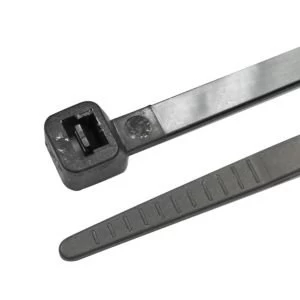 BQ Black Cable Ties L140mm Pack of 200