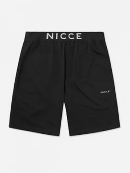 Nicce Sofa Shorts, Black, Size XL, Men