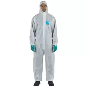 1500 plus Stitched - Model 111 size 4XL Protective Suits - White - Ansell