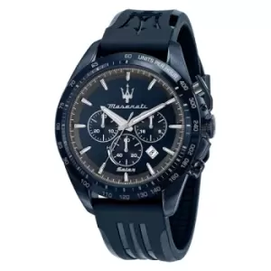 Maserati R8871649001 Solar Blue Silicon Strap Watch - W81118