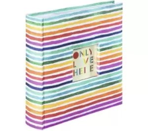 HAMA 3817 Rainbow Memo Photo Album - 100 pages, Multicoloured, Patterned