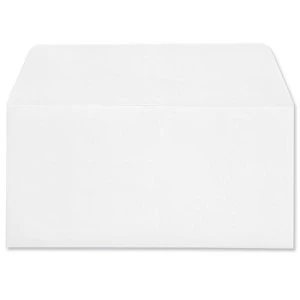 Croxley Script DL Peel and Seal Wallet Envelopes Plain 100g/m2 Pure White Pack of 500