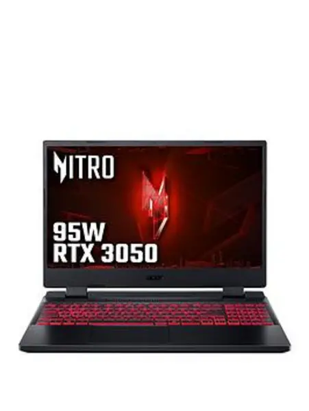 Acer Nitro 5 5 AN515-58 Gaming Laptop - Intel Core i5-12450H, 16GB, 512GB SSD, NVIDIA GeForce RTX 3050 4G, 15.6" Full HD IPS 144Hz, Windows 11, B