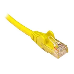 5mtr Scan Yellow Cat 5e Snagless Moulded Patch Lead