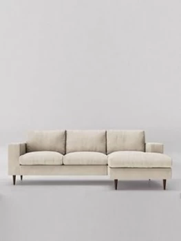 Swoon Evesham Fabric Right Hand Corner Sofa - House Weave
