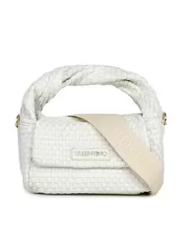 Valentino Bags Valentino Lemonade Weave Grab & Crossbody- White