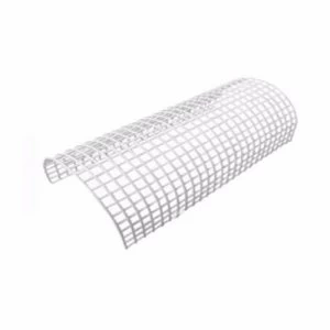 Greenbrook White Wire Rounded Tubular Heater Guard Protection - 5 Foot