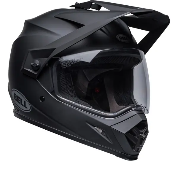Bell MX-9 Adventure MIPS Solid Matte Black ECE 22.06 Adventure Helmet Size S