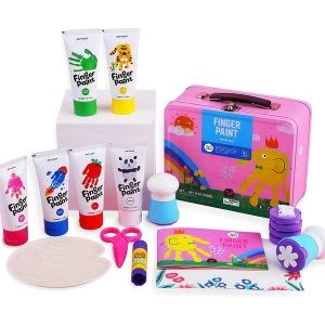 Childrens Finger Paint Kit (Pink)