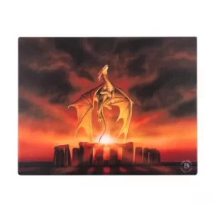 25x19 Solstice Canvas Plaque by Anne Stokes