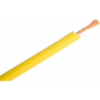 9028CD10J Silicone Test Cable Yellow 10m Coil - PJP