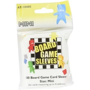 Board Game Sleeves - Mini (fits cards of 41x63mm) - 100 Sleeves
