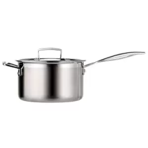 Le Creuset 3-Ply Stainless Steel Saucepan, 20cm
