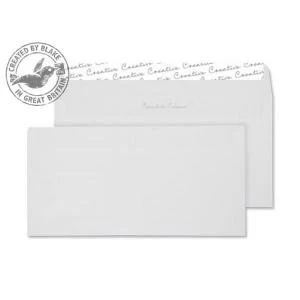 Blake Creative Colour DL 120gm2 Peel and Seal Wallet Envelopes Milk