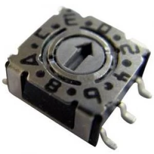 Hartmann P36S 103 Rotary Coding Switch Compact Design Setting slotSMT 0.1 A
