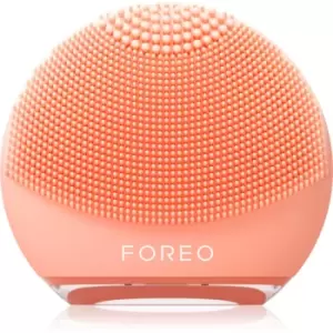 FOREO LUNA 4 Go Sonic Skin Cleansing Brush For Travelling Peach Perfect