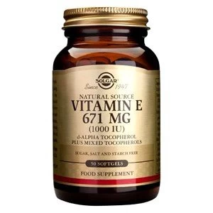Solgar Vitamin E 671mg 1000iu Softgels 50 softgels