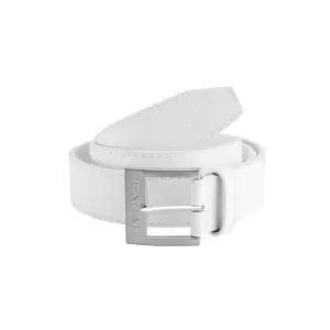 Farah Golf Leather Belt - White