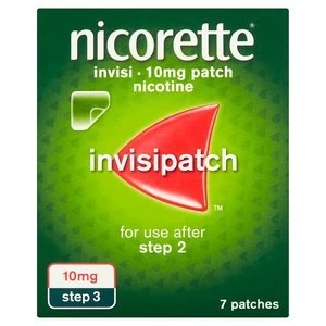 Nicorette 10mg Invisi Patch Step 3 7x Patches