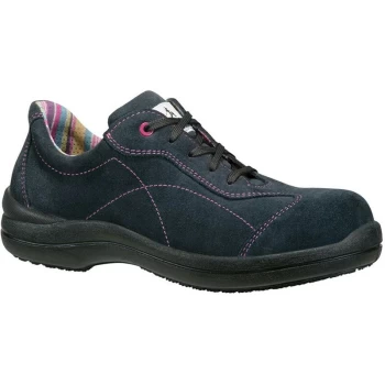 Womens Safety Trainers, Pink/Grey, Size 5 (38) - Lemaitre