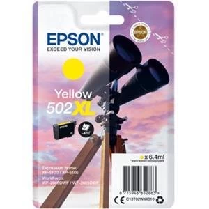 Epson Binoculars 502XL Yellow Ink Cartridge
