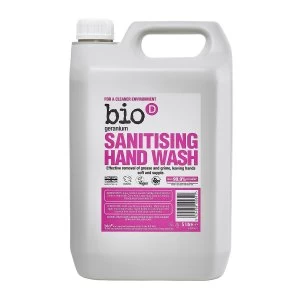 Bio-D Geranium Sanitising Hand Wash - 5L