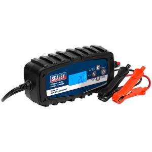 Sealey 400HF Compact Auto Smart 4amp Battery Charger 6v or 12v