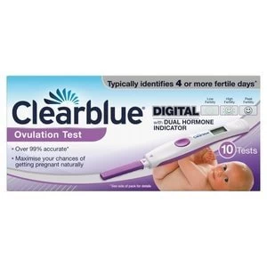 Clearblue Advanced Ovulation Digital Tests 10s