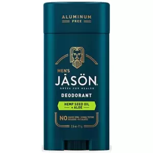Jason Mens Deodorant Stick - Hemp Seed Oil & Aloe